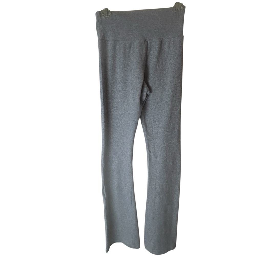 Brandy Melville Grey High Rise Flared Pants Tall Extra Long Size M